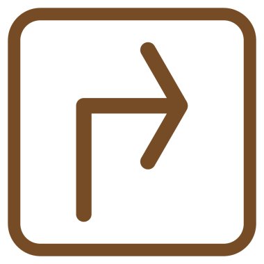 Doğru vektör simge bir çerçevede açmak