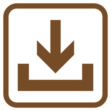 Vektör simgesi bir çerçeve içinde indirme