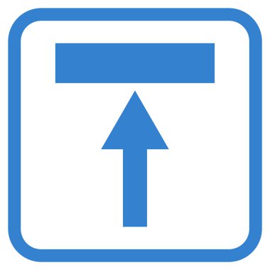 Top vektör simgesi bir çerçeve içinde hareket