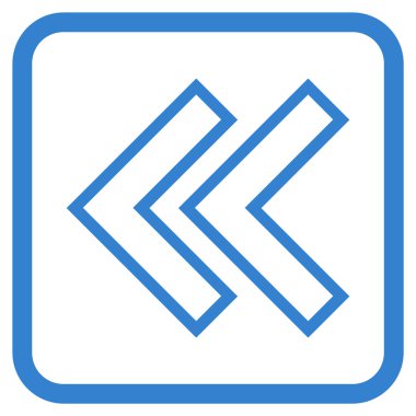 Shift Sol vektör simgesi bir çerçeve içinde