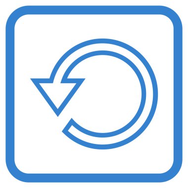 Vektör simgesi bir çerçeve içinde döndürme