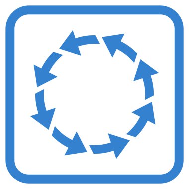 Bir çerçeve içinde CCW vektör simge döndürmek