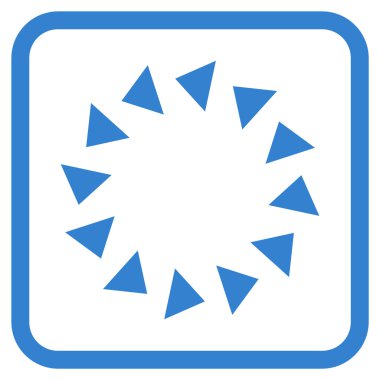 Bir çerçeve içinde CCW vektör simge döndürmek