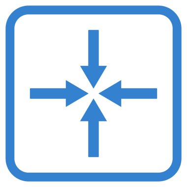 Etkisi oklar bir çerçeve içinde simge vektör