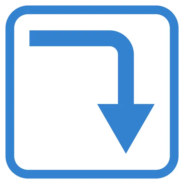 Desactivar icono de vector en un marco — Archivo Imágenes Vectoriales
