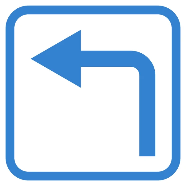 Kapcsolja be a bal oldali Vector Icon keretben — Stock Vector