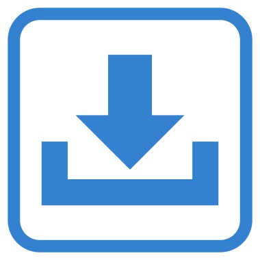 Vektör simgesi bir çerçeve içinde indirme