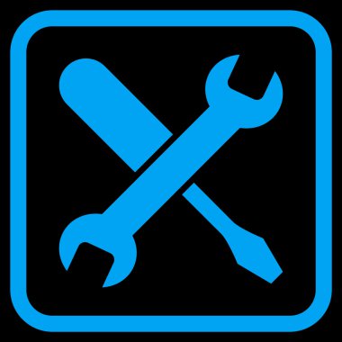 Vektör simgesi bir çerçeve içinde ayarlama