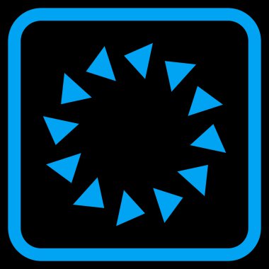 Bir çerçeve içinde CCW vektör simge döndürmek