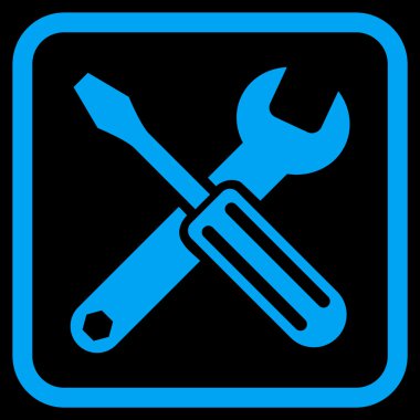 Seçenekleri vektör simgesi bir çerçeve içinde