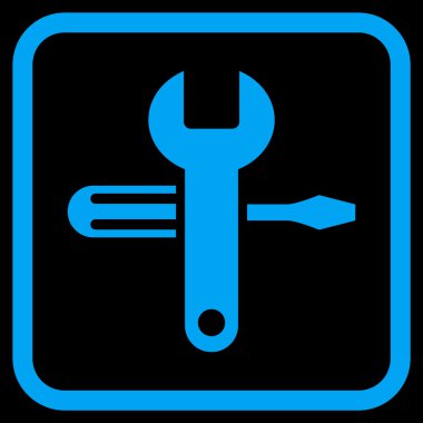 Vektör simgesi bir çerçeve içinde ayarlama