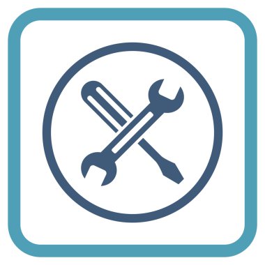 Vektör simgesi bir çerçeve içinde ayarlama