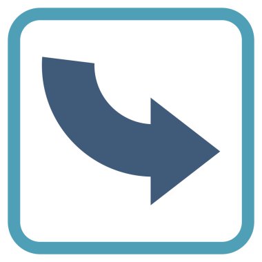 Bir çerçeve içinde CCW vektör simge döndürmek