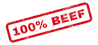 Yüzde 100 Dana metin damgası