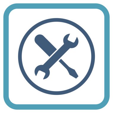 Vektör simgesi bir çerçeve içinde ayarlama