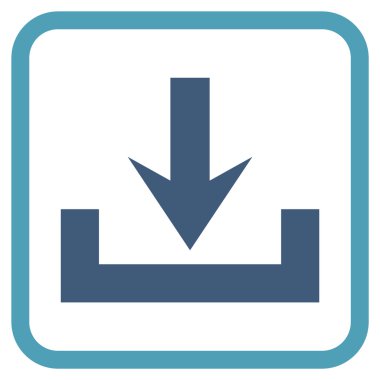 Vektör simgesi bir çerçeve içinde indirme