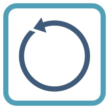 Bir çerçeve içinde CCW vektör simge döndürmek