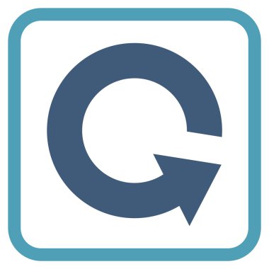 Bir çerçeve içinde CCW vektör simge döndürmek