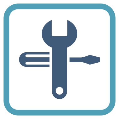 Vektör simgesi bir çerçeve içinde ayarlama