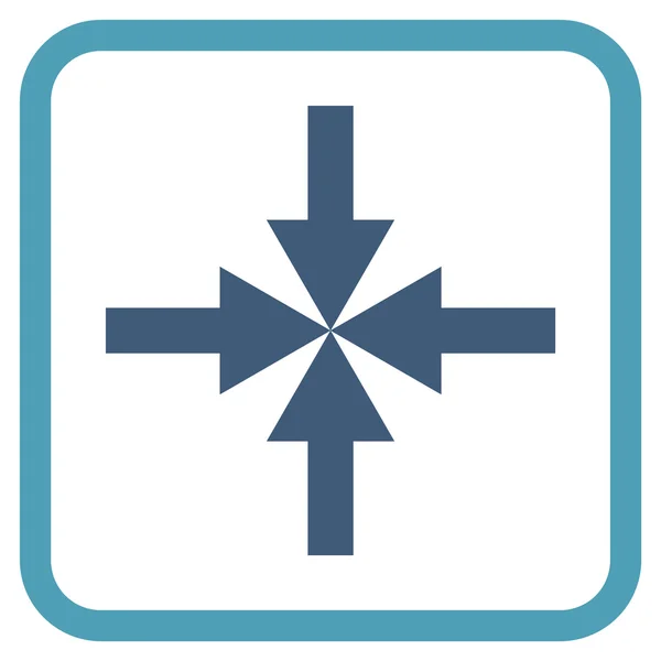 Векторная икона со стрелками в кадре — стоковый вектор