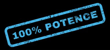 Yüzde 100 Potence metin damgası