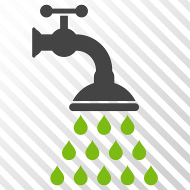 Duş musluk vektör simgesi