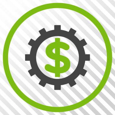 Finans sektöründe vektör simgesi