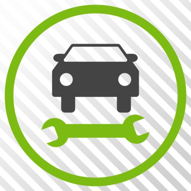 araba tamir vektör simgesi