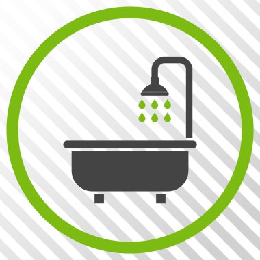 Duş Banyo vektör simgesi