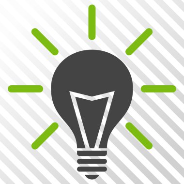 Elektrik ışığı vektör simgesi