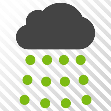 yağmur bulutu vektör simgesi