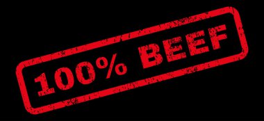 Yüzde 100 Dana metin damgası