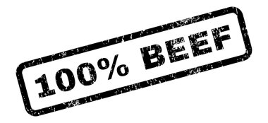 Yüzde 100 Dana metin damgası