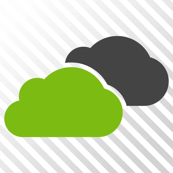 Nubes Vector Icono — Vector de stock