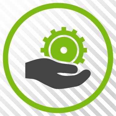 Geliştirme hizmeti vektör simgesi