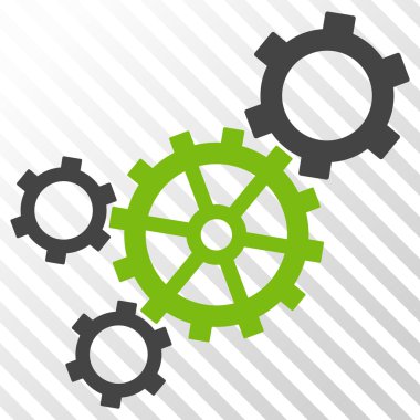 Mekanizması vektör simgesi