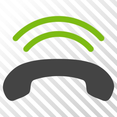 Telefon zil vektör simgesi