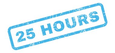 25 saat metin damgası