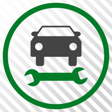 araba tamir vektör simgesi