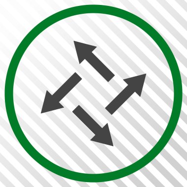 Santrifüj okları vektör simgesi