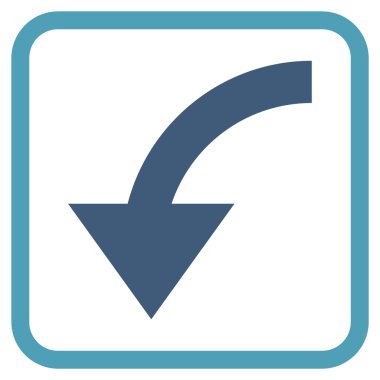 Bir çerçeve içinde CCW vektör simge döndürmek