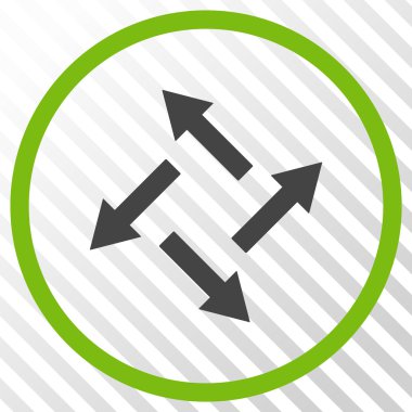 Santrifüj okları vektör simgesi