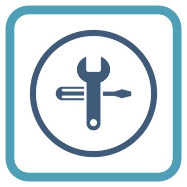 Vektör simgesi bir çerçeve içinde ayarlama