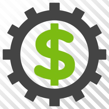 Finans sektöründe vektör simgesi