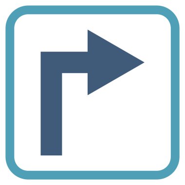 Doğru vektör simge bir çerçevede açmak