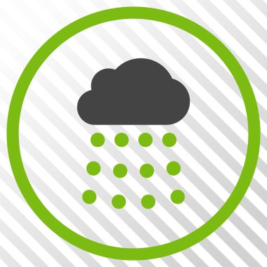 yağmur bulutu vektör simgesi