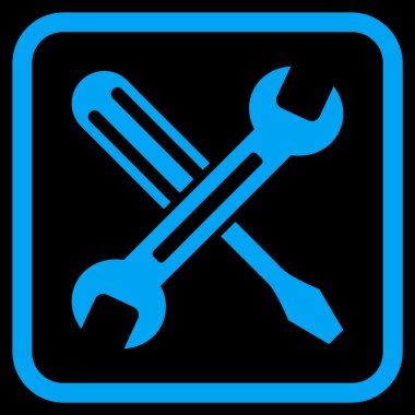 Vektör simgesi bir çerçeve içinde ayarlama