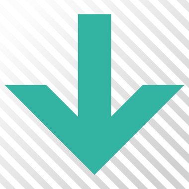 ok aşağı vektör simgesi