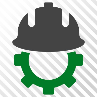 Geliştirme kask vektör simgesi