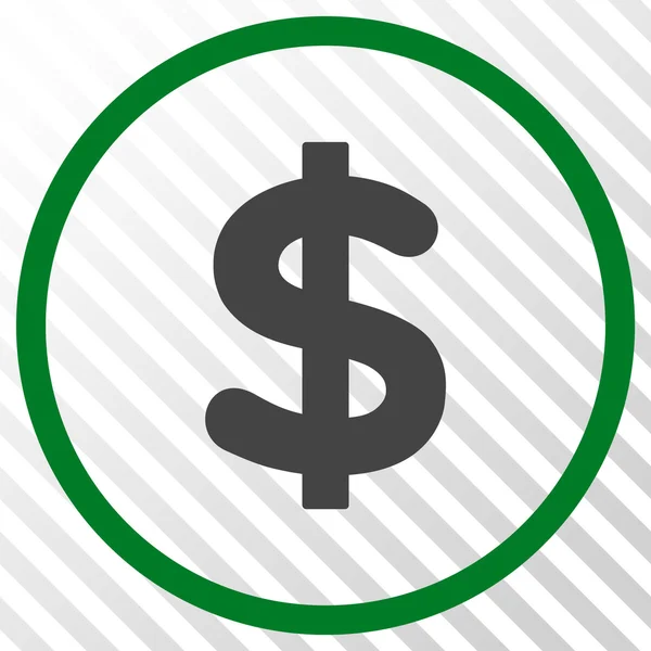 Dolar wektor ikona — Wektor stockowy